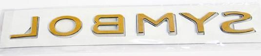 SYMBOL ARKA YAZI CLIO 8200867304