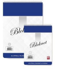 Elma Spiralli Bloknot 70 gr. 40 Yaprak A4 Düz