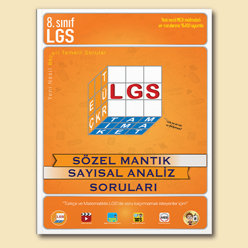 Tonguç 8. Sınıf LGS Sözel Mantık Sayısal Analiz Soruları