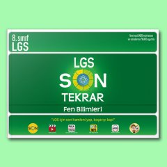 Tonguç LGS Son Tekrar Fen Bilimleri