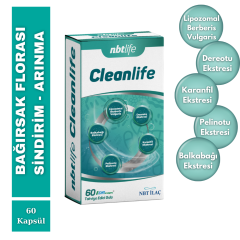 nbtlife Cleanlife Balkabağı,Pelinotu,Dereotu,Karanfil Ekstresi 60 Kapsül