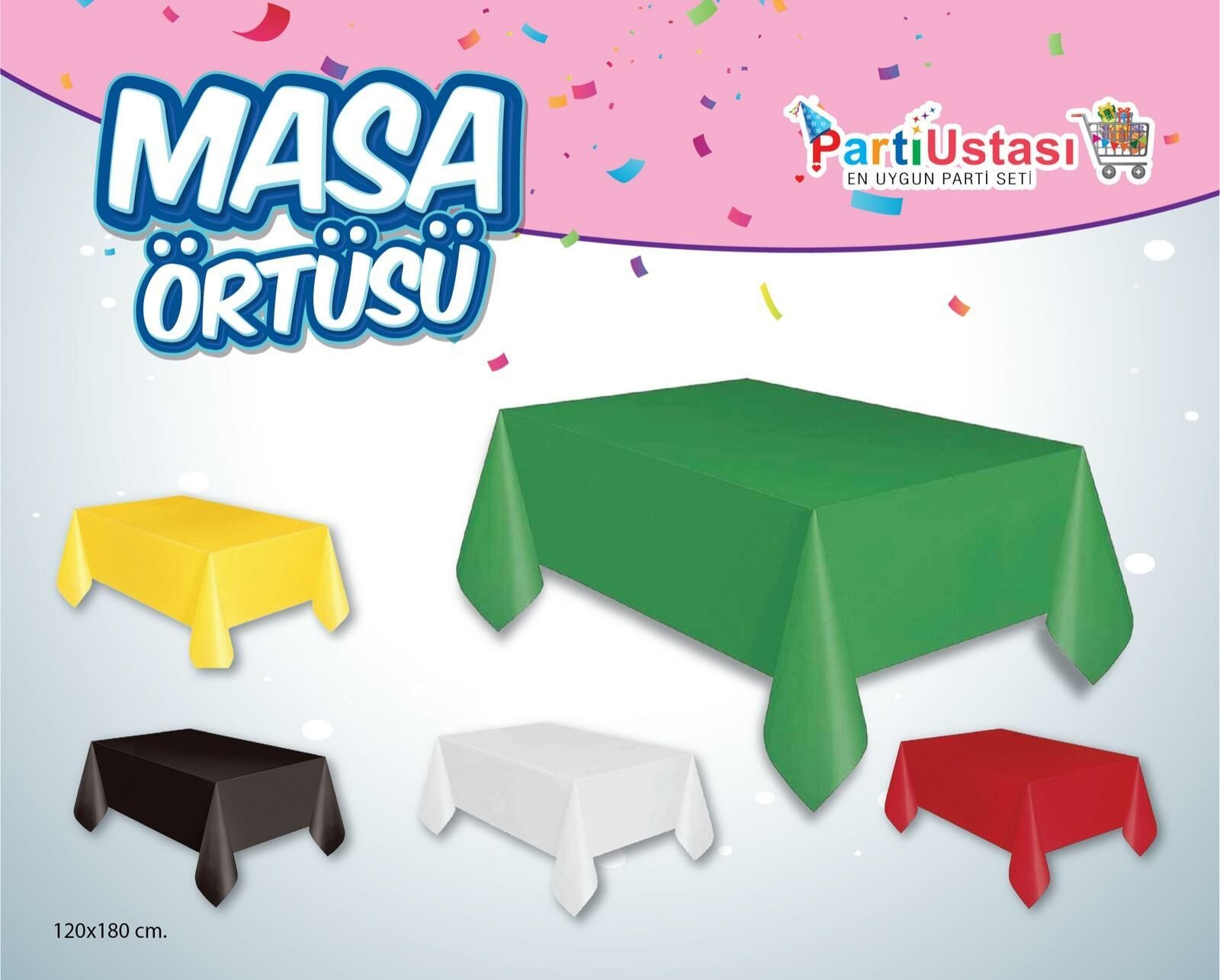 DÜZ MASA ÖRTÜSÜ YEŞİL