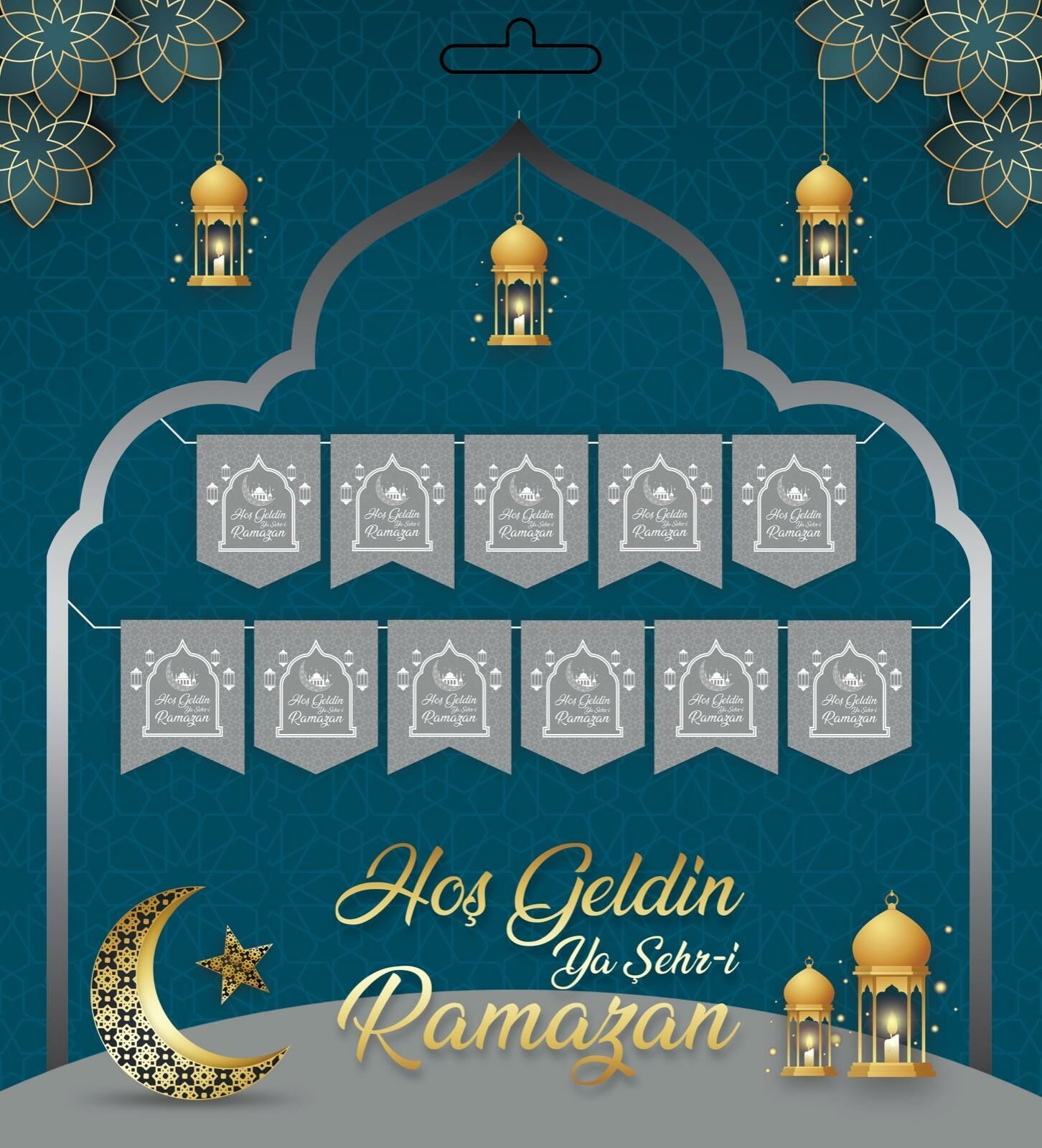 YAZI ZARF BANNER RAMAZAN GÜMÜŞ