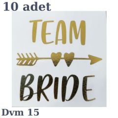 DÖVME TEAM BRİDE ALTIN NO:15