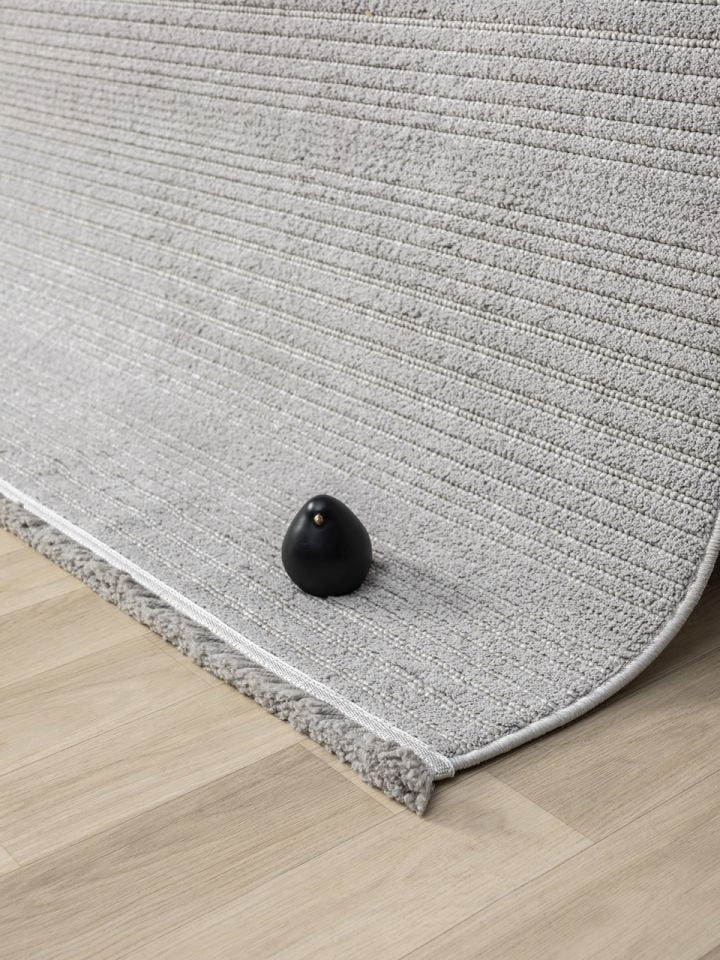 Clam Serisi Bukle Dokuma Modern Gri Renk Halı CH-87