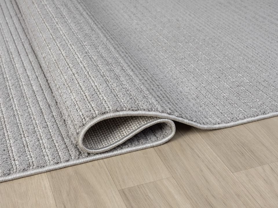 Clam Serisi Bukle Dokuma Modern Gri Renk Halı CH-87