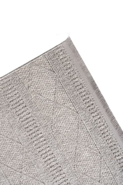 Clam Serisi Bukle Dokuma Modern Gri Renk Halı CH-87