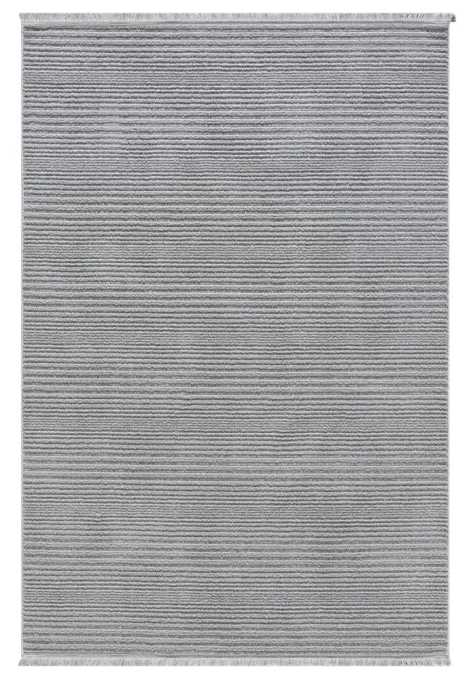 Clam Serisi Bukle Dokuma Modern Gri Renk Halı CH-87