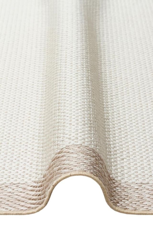 Alfa Serisi Makinede Yıkanabilir Krem/Bej Sisal Halı NX-15