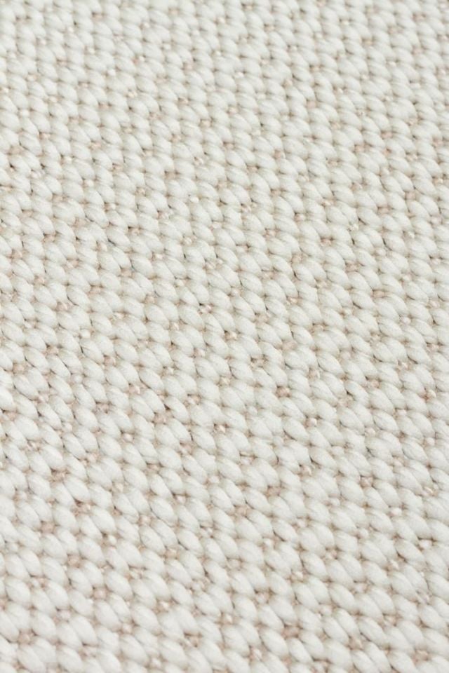 Alfa Serisi Makinede Yıkanabilir Krem/Bej Sisal Halı NX-15