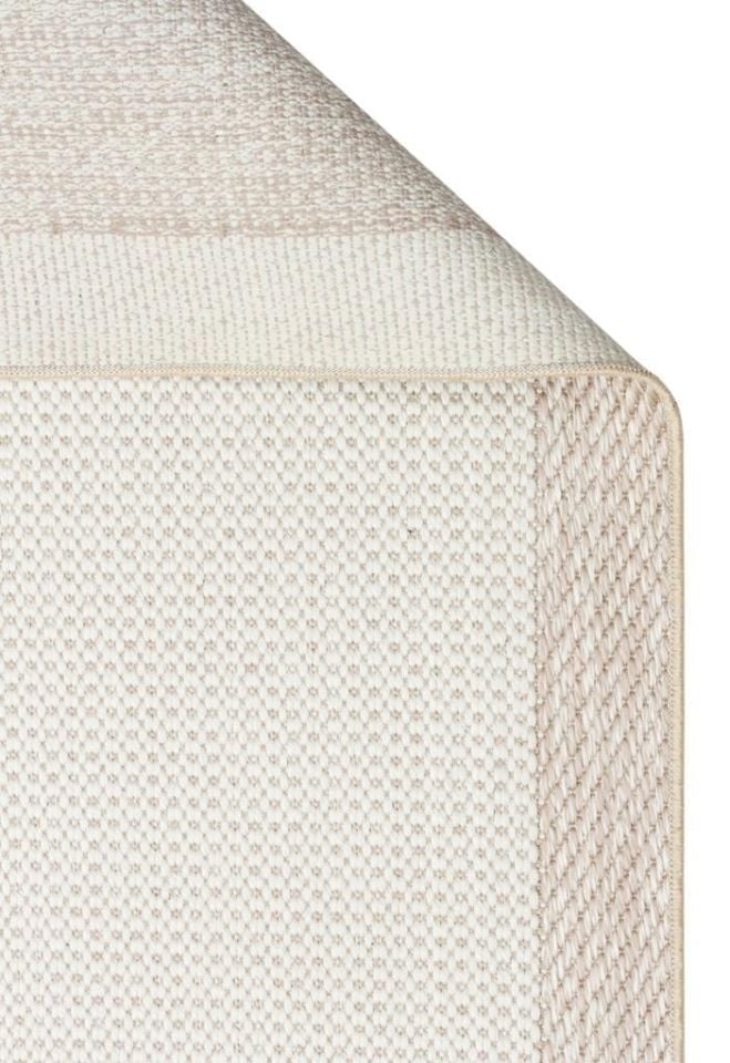 Alfa Serisi Makinede Yıkanabilir Krem/Bej Sisal Halı NX-15