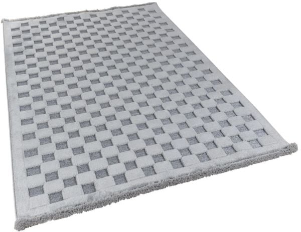 Bony Serisi Modern Gri Renk Halı AP-4213