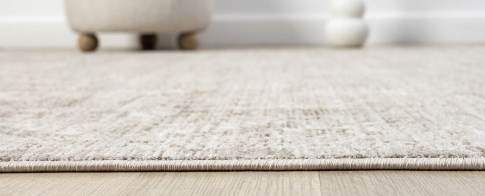 Luna Serisi Bej Renk Makine Halısı SH-10200