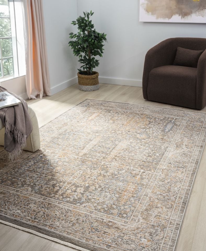 Luna Serisi Multi Renk Makine Halısı SH-10202