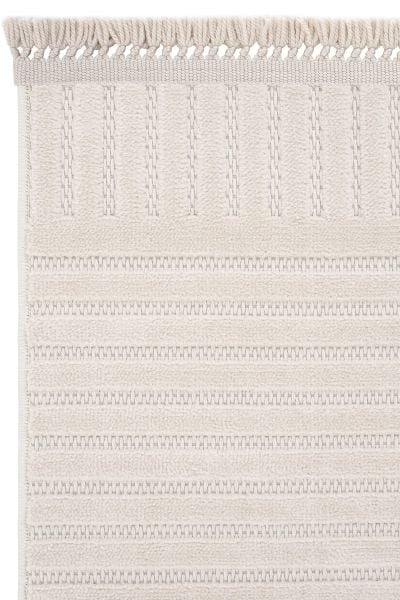 Vals Serisi Bej Renk Modern Halı TH-49
