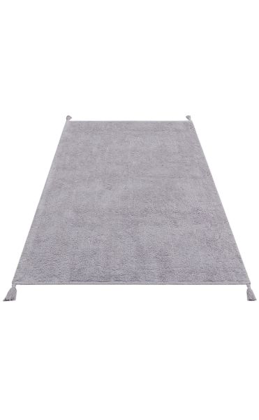 Yıkanabilir Kaymaz Tabanlı Natural Pamuk Çocuk/Bebek Halısı NX-227