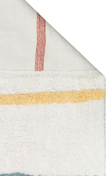 Yıkanabilir Kaymaz Tabanlı Natural Pamuk Çocuk/Bebek Halısı NX-229