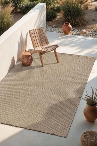 Avina Serisi Vizon Renk Sisal Halı NX-3039