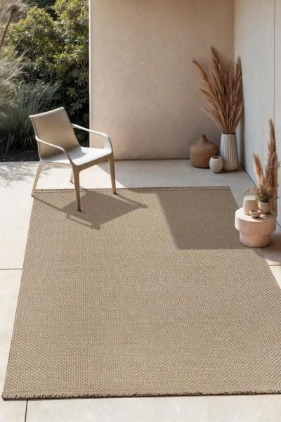 Avina Serisi Vizon Renk Sisal Halı NX-3039