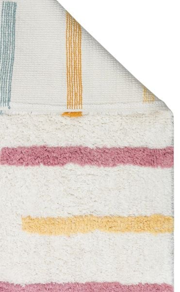 Yıkanabilir Kaymaz Tabanlı Natural Pamuk Çocuk/Bebek Halısı NX-231