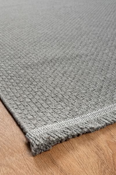 Avina Serisi Gri Renk Sisal Halı NX-3040