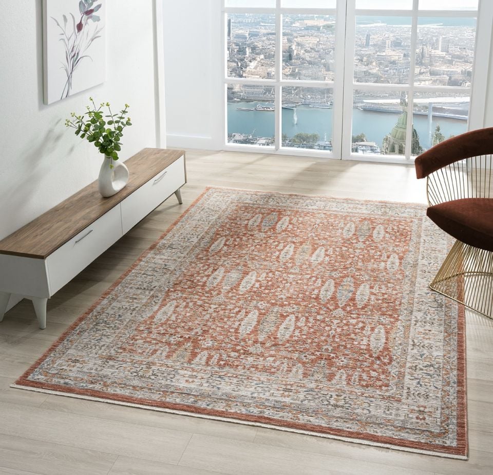 Luna Serisi Multi Renk Makine Halısı SH-10207T