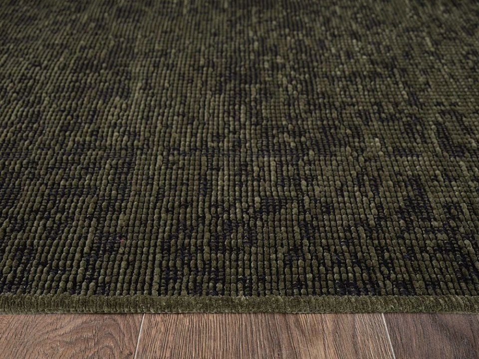 FIRSAT ÖLÇÜ 100x200 Yeşil Renk Makinede Yıkanabilir Kilim