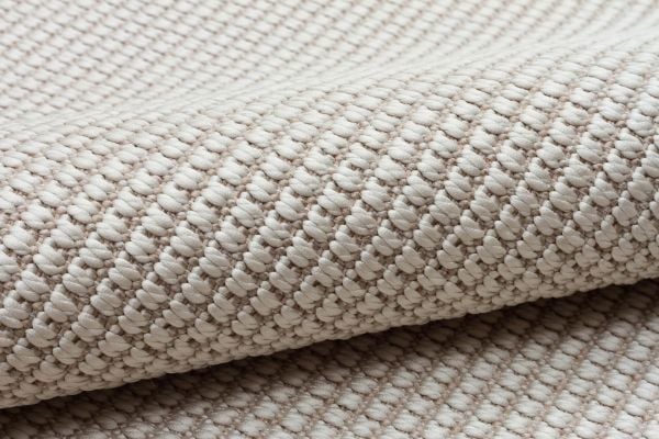 Alfa Serisi Makinede Yıkanabilir Krem/Bej Sisal Halı NX-15