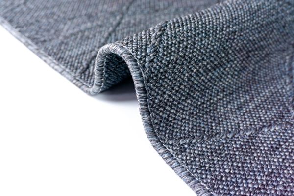 Mercan Serisi Antrasit Renk Makinede Yıkanabilir Kilim NX-5001