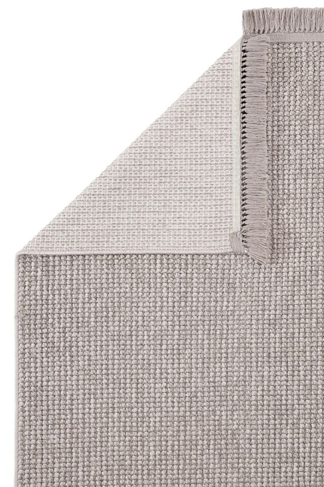 Clam Serisi Bukle Modern Gri Renk Halı NX-3008G