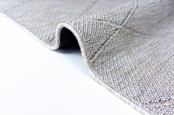 Mercan Serisi Bej Renk Makinede Yıkanabilir Kilim NX-5002