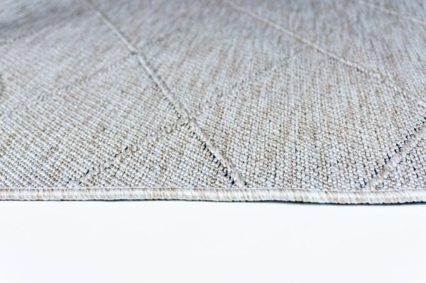 Mercan Serisi Bej Renk Makinede Yıkanabilir Kilim NX-5002