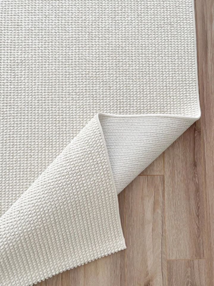 Clam Serisi Bukle Modern Ekru Renk Halı NX-3008K