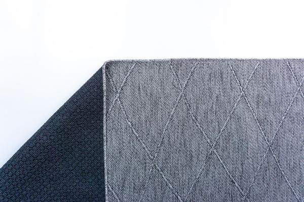 Mercan Serisi Gri Renk Makinede Yıkanabilir Kilim NX-5003