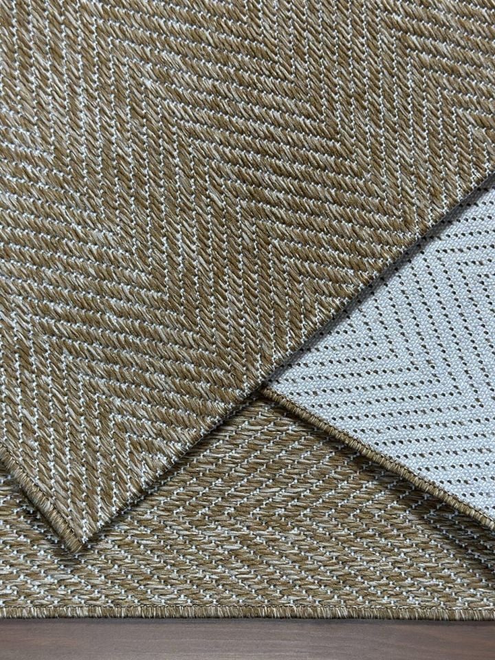 Gama Serisi Makinede Yıkanabilir Bej Sisal Halı NX-042