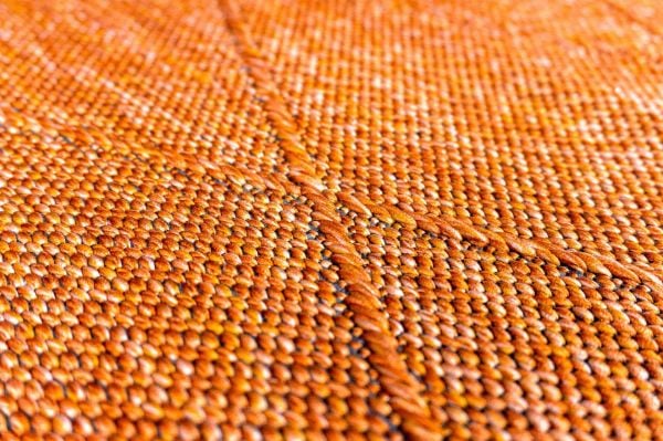 Mercan Serisi Kiremit Renk Makinede Yıkanabilir Kilim NX-5006