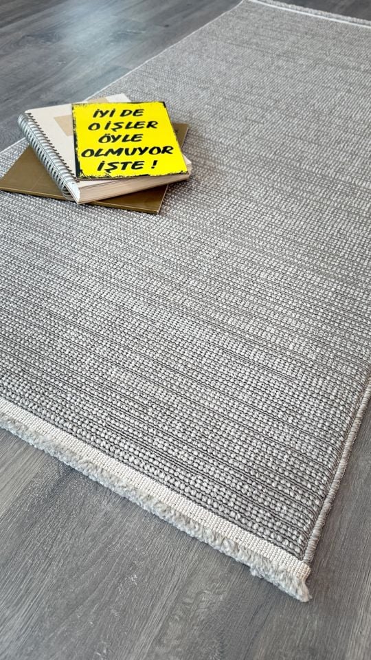 Avina Serisi Gri Kolay Temizlenebilir Sisal Halı RH-8003