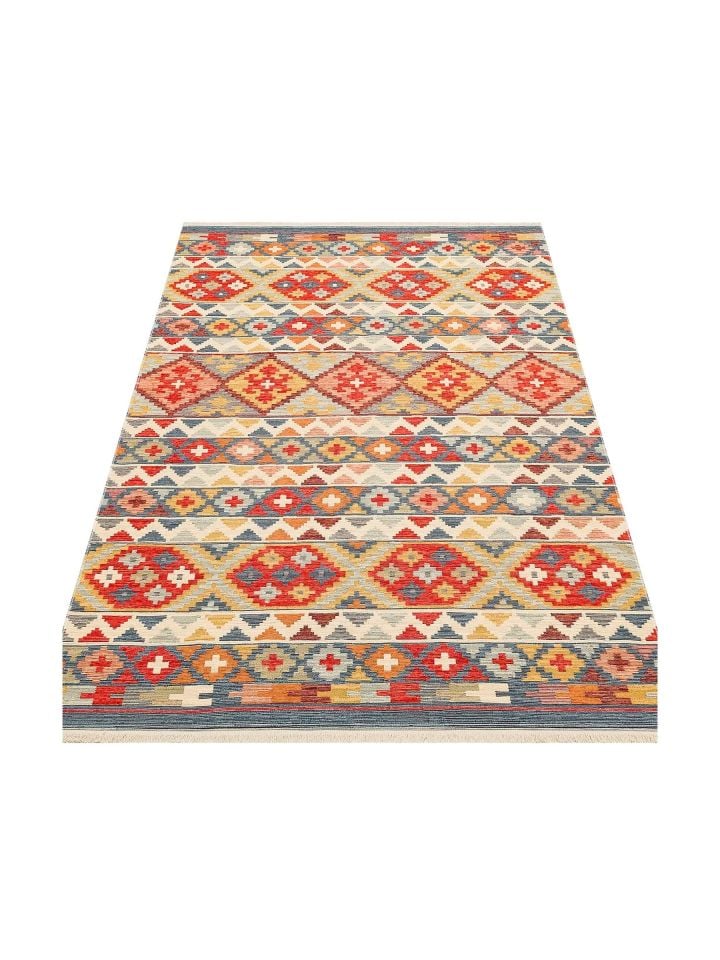 Eva Kilim Çift Taraflı Kullanıma Uygun Yıkanabilir Kilim EH-02