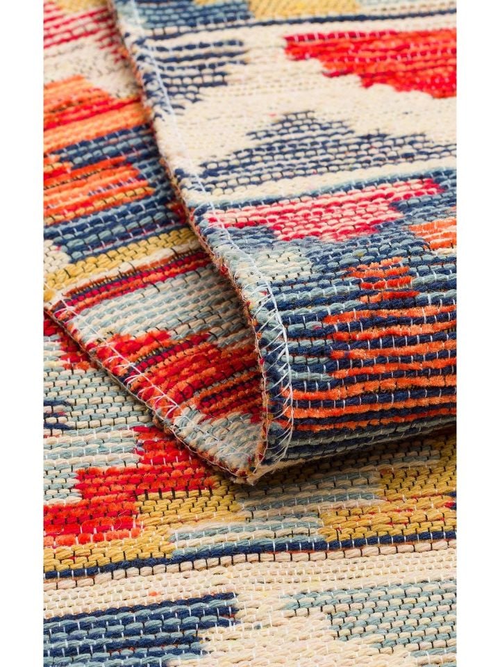 Eva Kilim Çift Taraflı Kullanıma Uygun Yıkanabilir Kilim EH-02