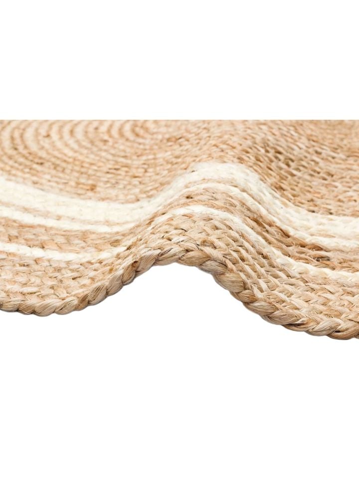 Siena Serisi Natural Renk Jüt El Dokuma Halı NX-1724