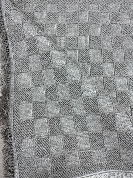 Clam Serisi Bukle Modern Gri Renk Halı FH-3040