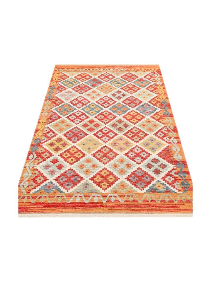 Eva Kilim Çift Taraflı Kullanıma Uygun Yıkanabilir Kilim EH-05