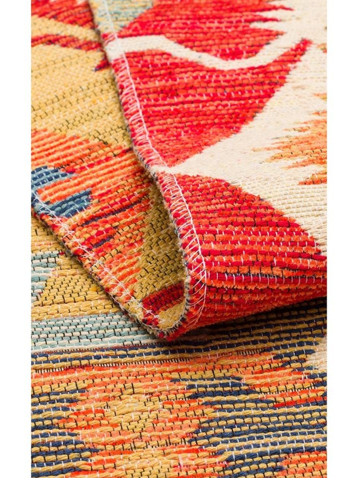 Eva Kilim Çift Taraflı Kullanıma Uygun Yıkanabilir Kilim EH-06