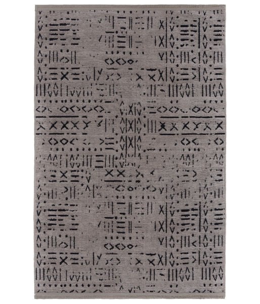 Mercan Serisi Vizon Renk Makinede Yıkanabilir Kilim GH-8434