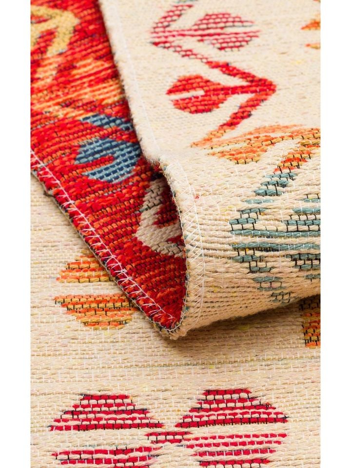Eva Kilim Çift Taraflı Kullanıma Uygun Yıkanabilir Kilim EH-08