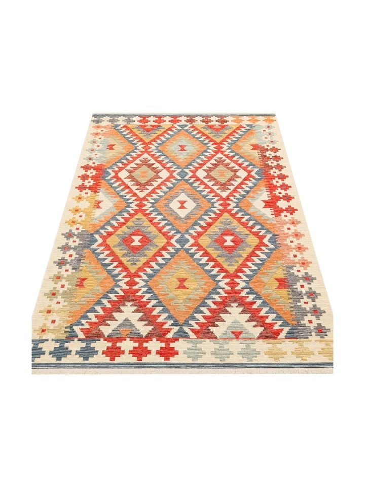 Eva Kilim Çift Taraflı Kullanıma Uygun Yıkanabilir Kilim EH-09