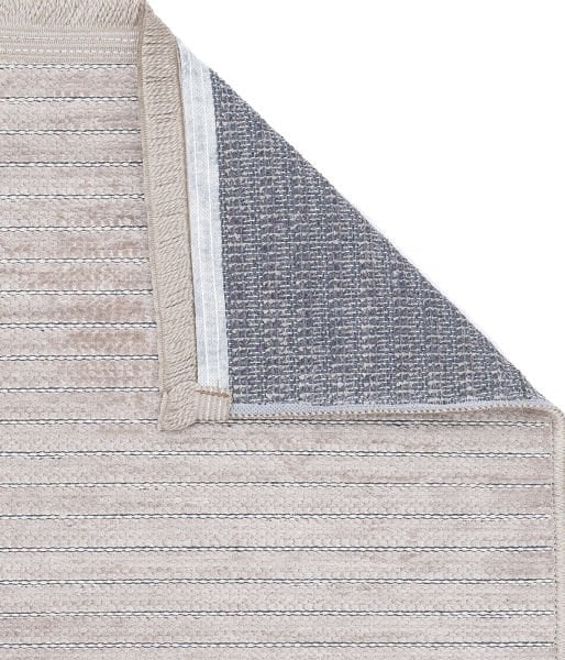 Mercan Serisi Gri Renk Makinede Yıkanabilir Kilim GH-8437