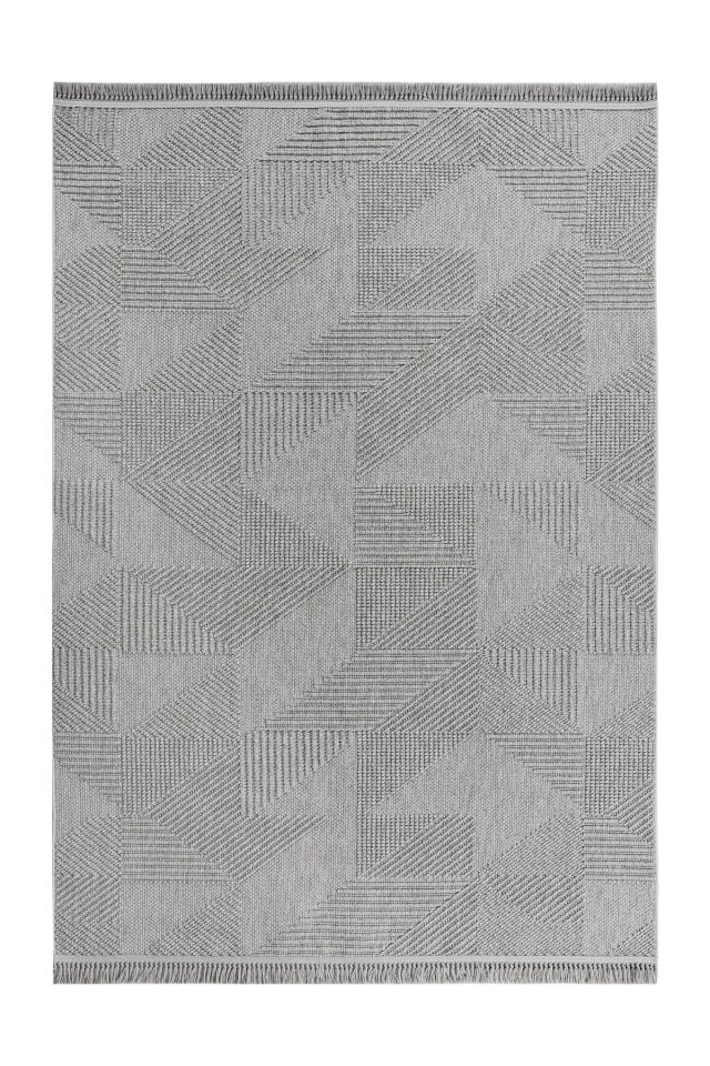 FIRSAT ÖLÇÜ 80x150 Bukle Modern Gri Renk Halı