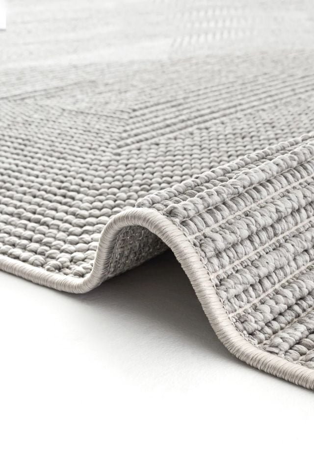 FIRSAT ÖLÇÜ 80x150 Bukle Modern Gri Renk Halı