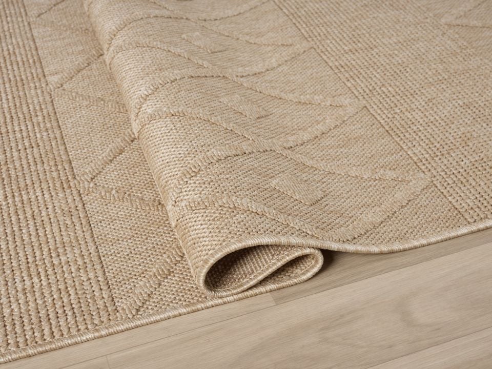 Avina Serisi Bej Kolay Temizlenebilir Sisal Halı SH-24